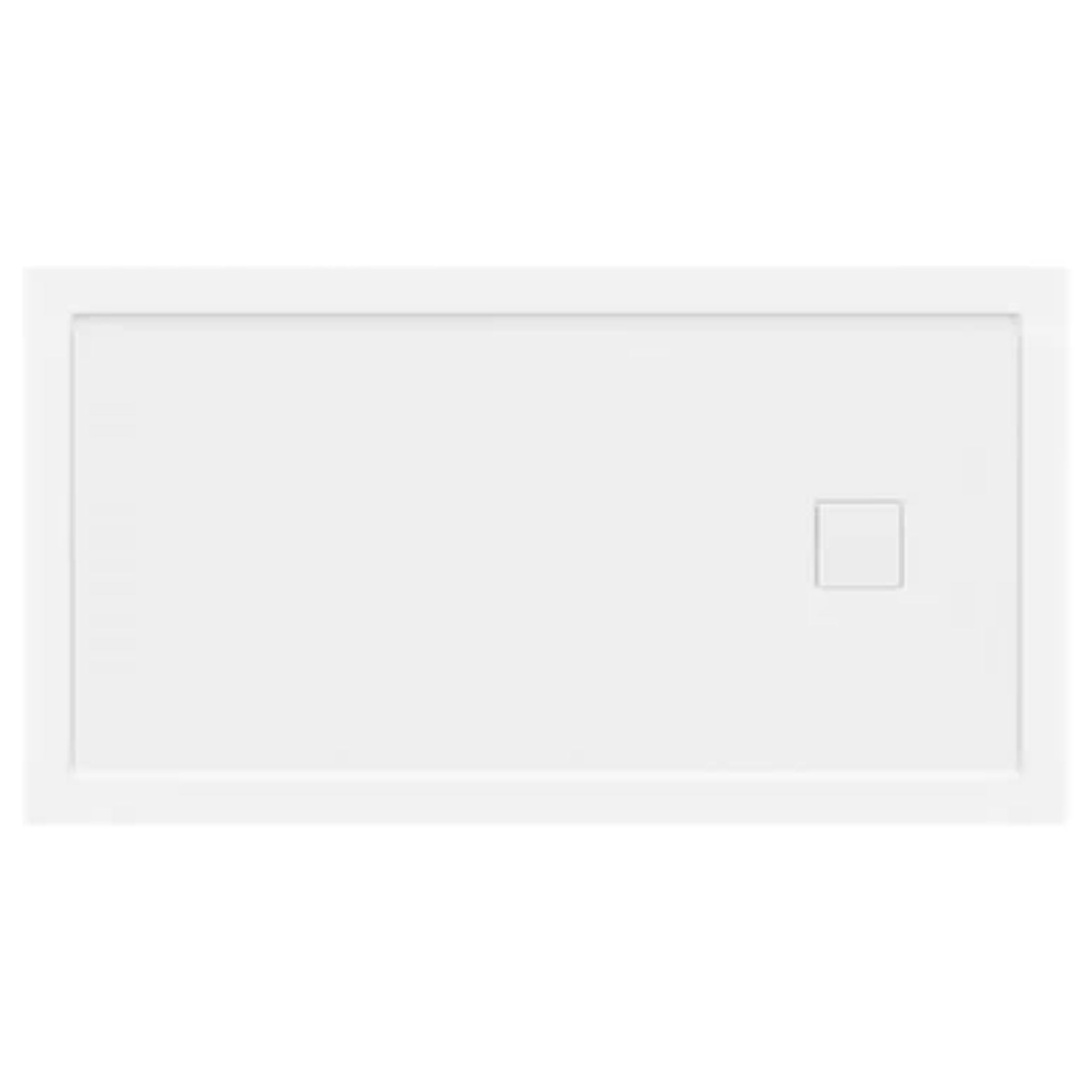 LessCare 60" x 32" Single Threshold Shower Pan Base Alcove Right Drain US Bath Store