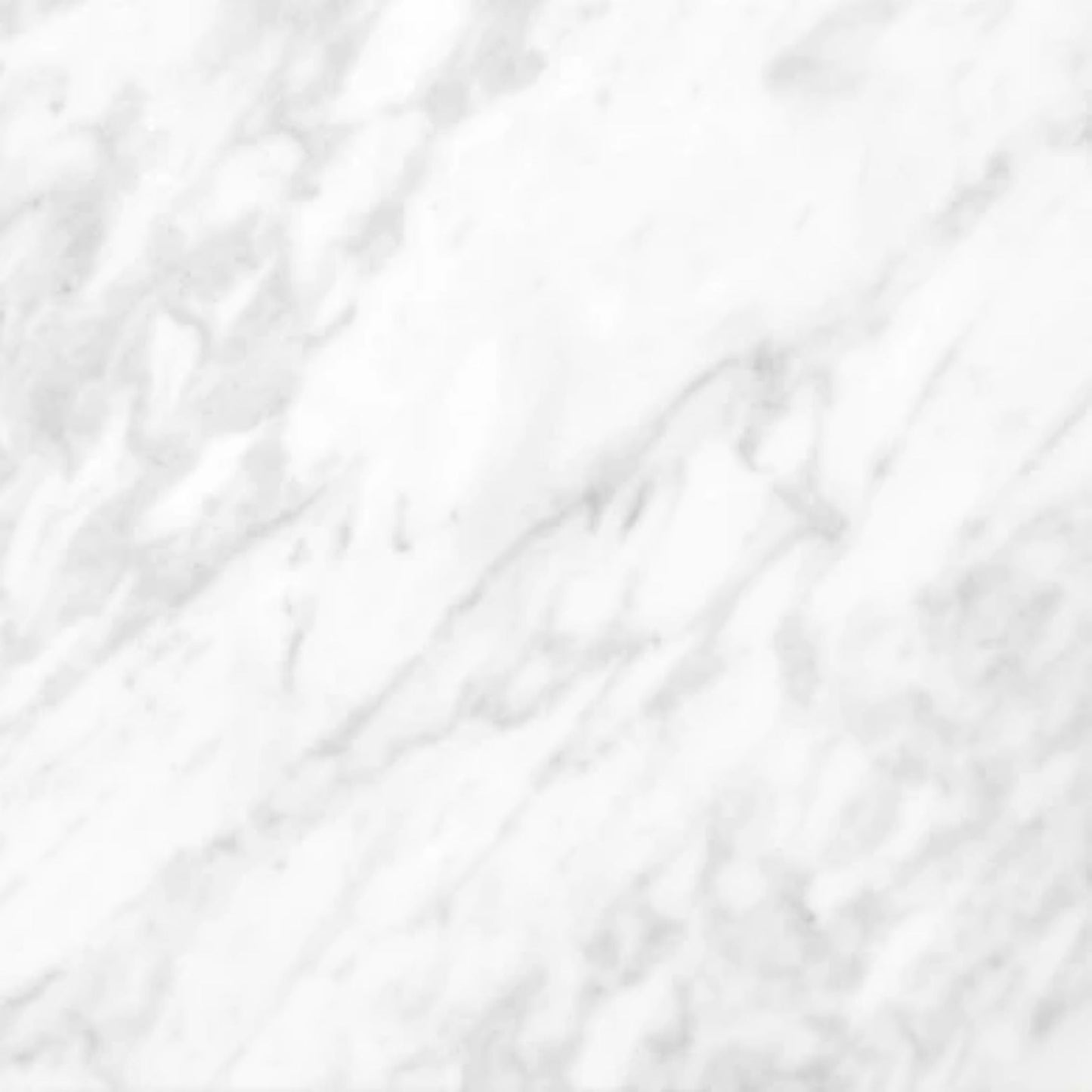 LessCare 61" x 22" Cara White Vanity Top with Two Square Sinks - 4 in Faucet Spread