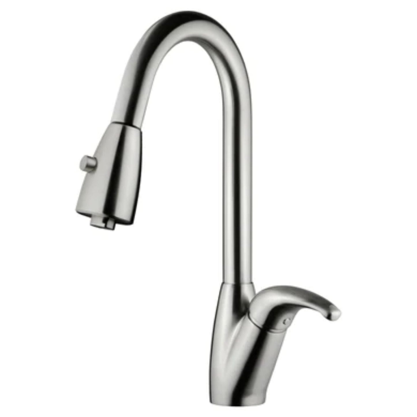 LessCare Brushed Nickel Finish Pull Out Kitchen Faucet - LK12B