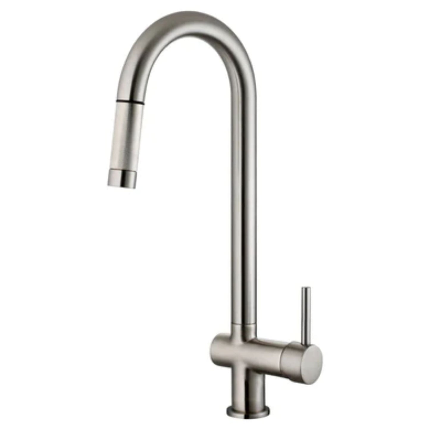 LessCare Brushed Nickel Finish Pull Out Kitchen Faucet - LK13B