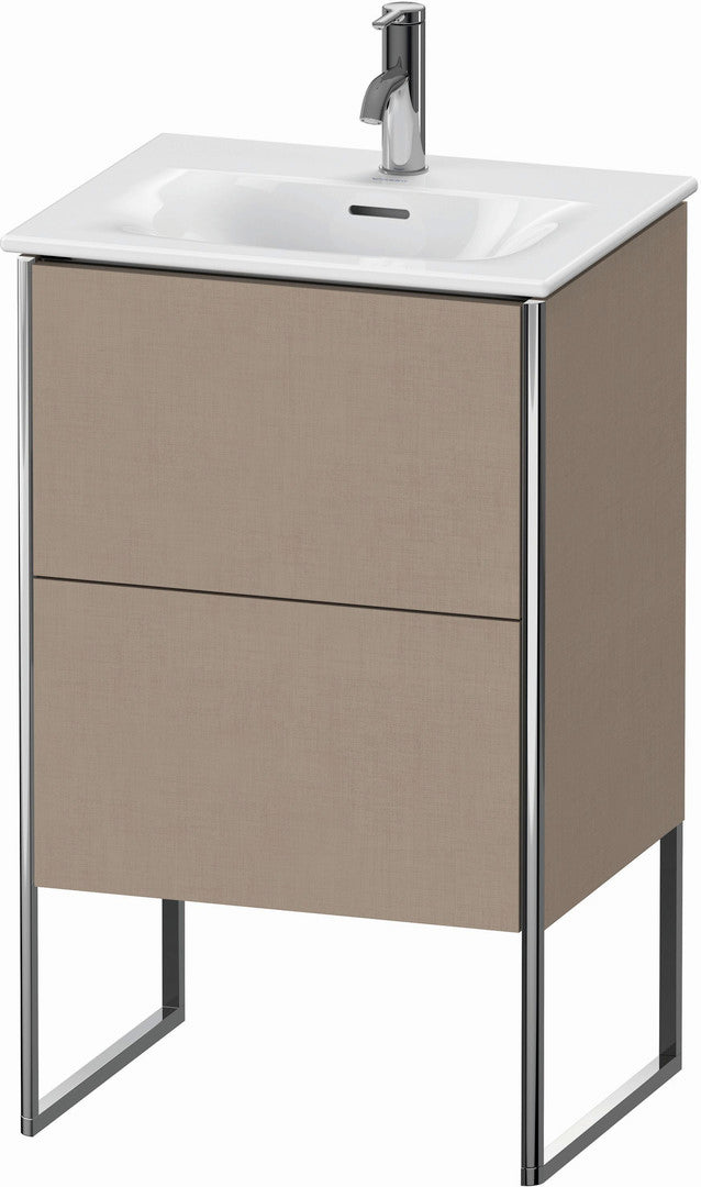 Duravit XSquare 20" Linen Two Drawer Floorstanding Vanity Unit (XS452107575)