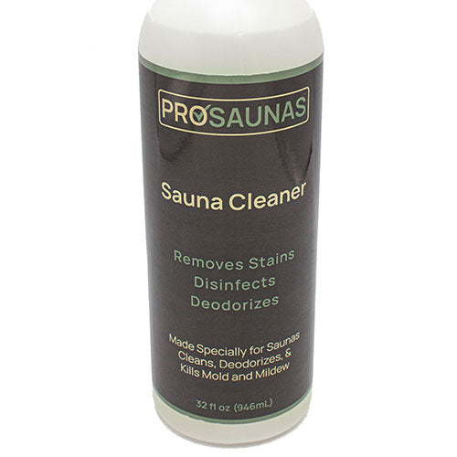 PROSAUNAS 32oZ Liquid Sauna Wood Cleaner