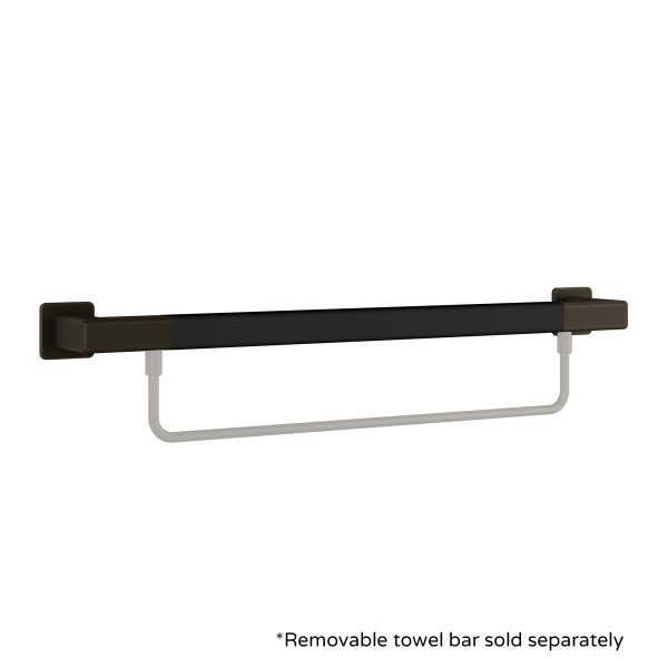PULSE ShowerSpas Seville 24" Oil Rubbed Bronze Safety Bar