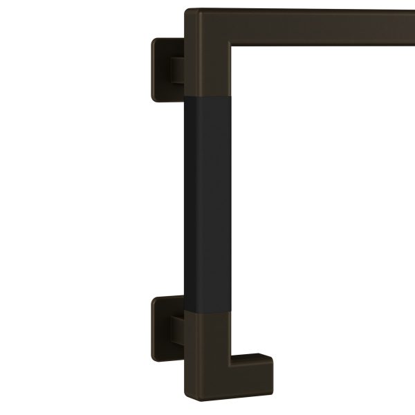 PULSE ShowerSpas Seville Ergonomic Soft Grip Oil Rubbed Bronze Valve Bar