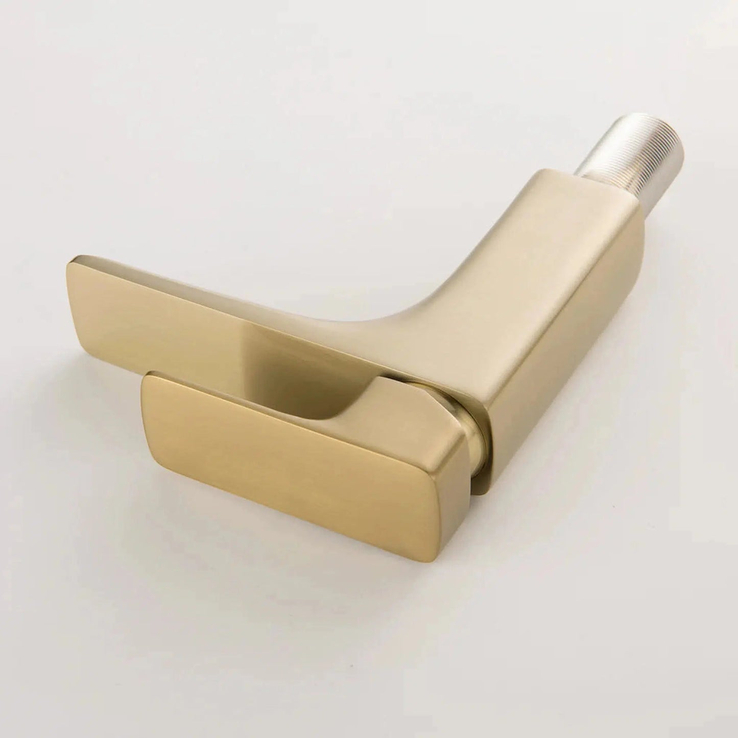 RBROHANT RB0877 Single Hole Gold Solid Brass Deck Mounted Bathroom Faucet