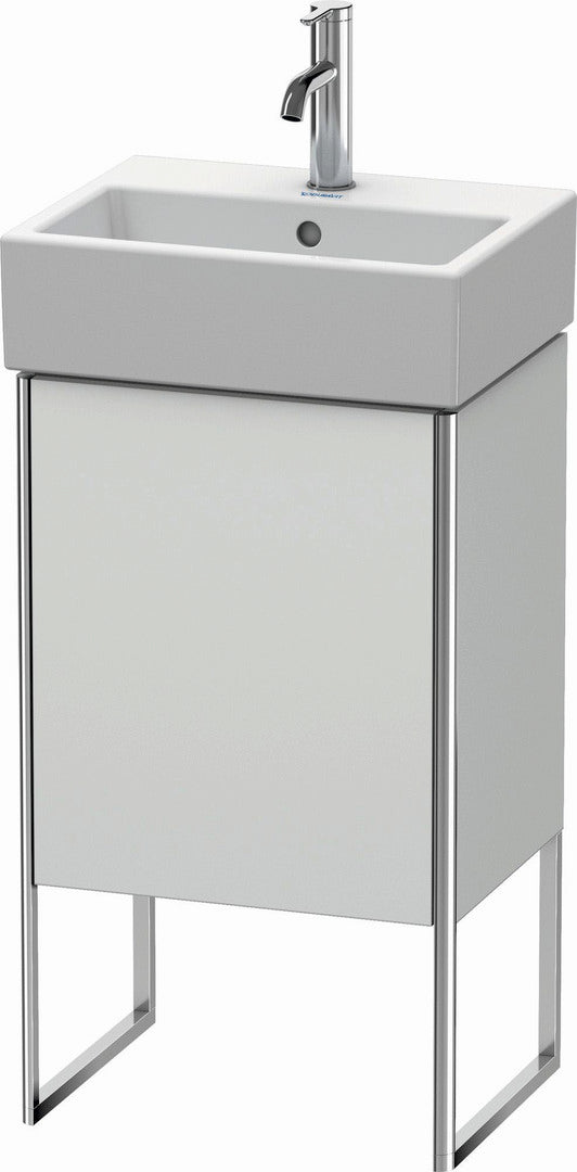 Duravit XSquare 17" White Satin Matt One Door Floorstanding Vanity Unit (XS4470R3636)