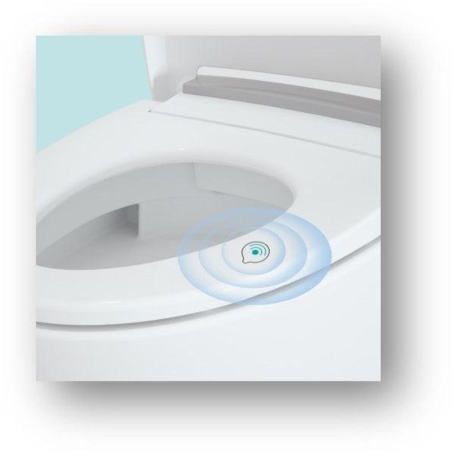R&T Plumbing W5100S White Tankless Elongated Intelligent Toilet
