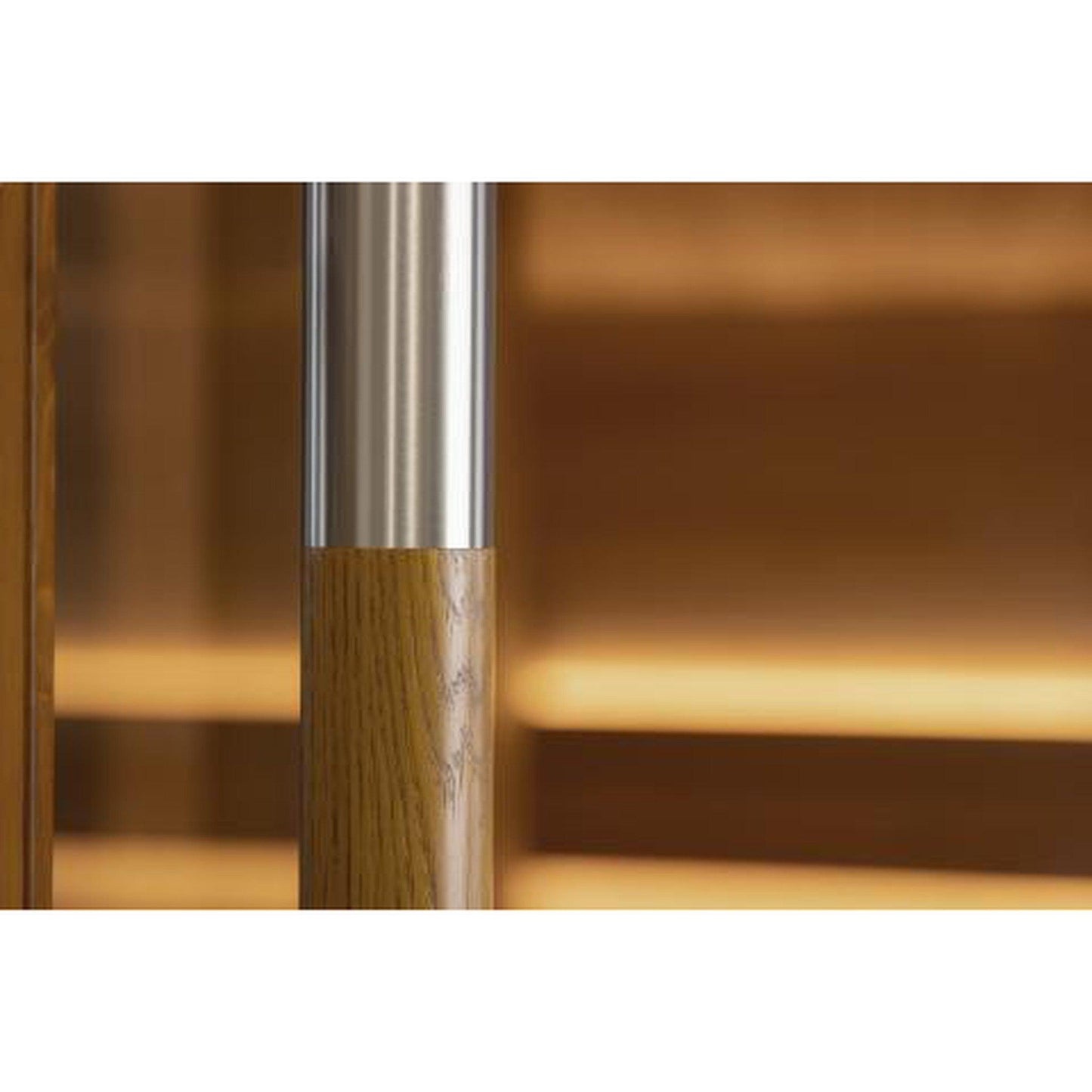 SaunaLife Garden Series Model G7 Pre-Assembled Outdoor Home Sauna (Up to 6 Persons)