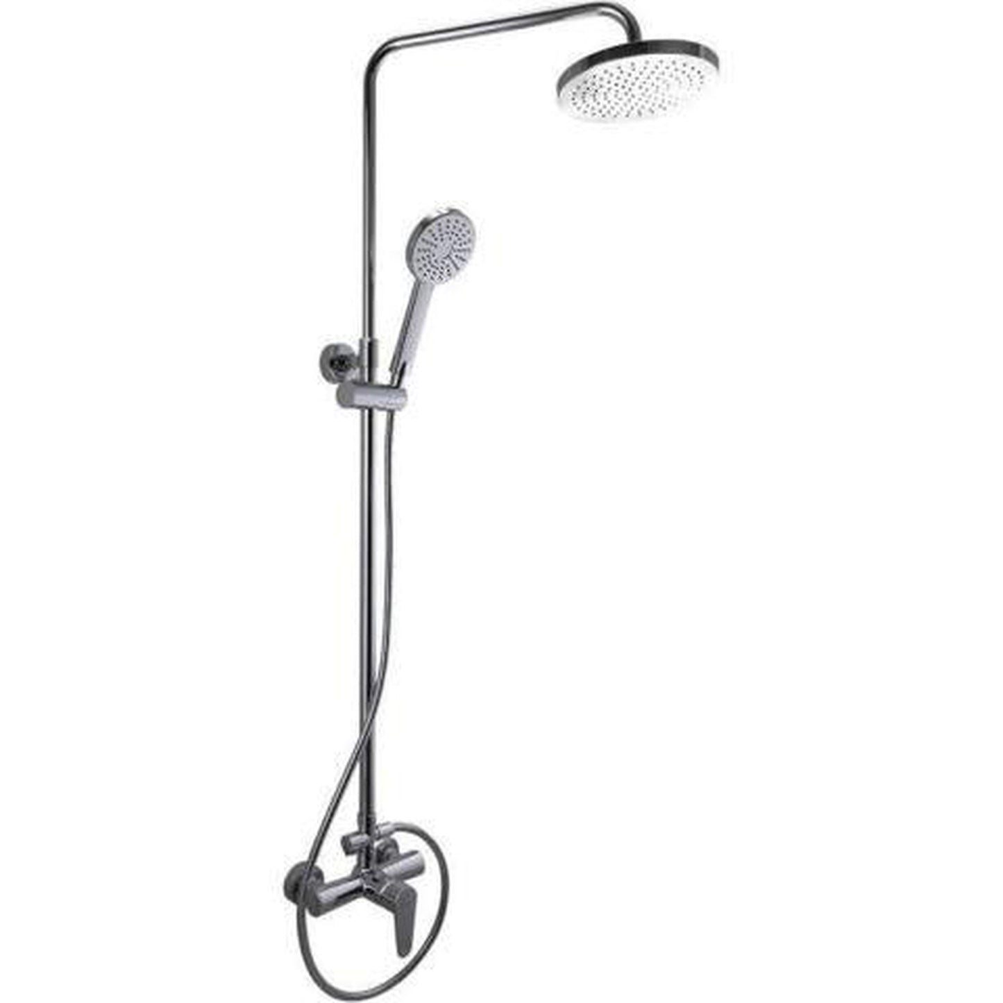 SaunaLife Rain-Series Model R3 53" Outdoor Barrel Shower Kit