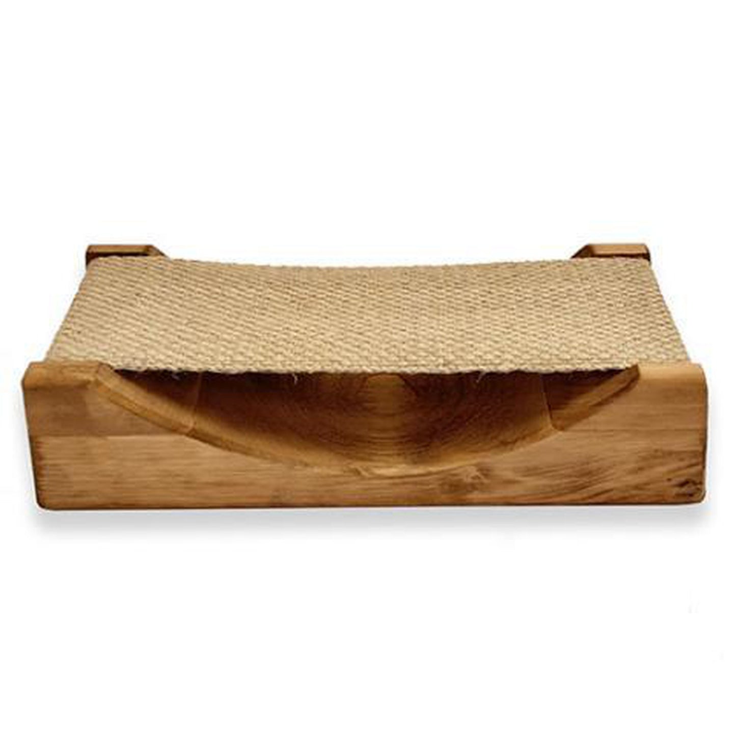 SaunaLife SaunaGear Wooden Sauna Headrest With Cloth Neck Support