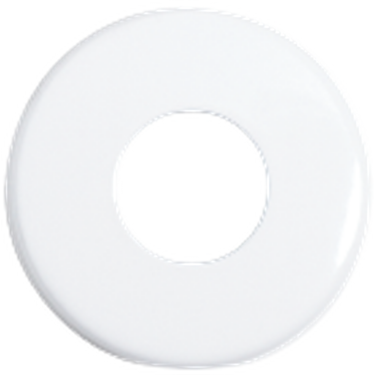 Seachrome Signature GP Series 18" White Wrinkle Powder Coat 1.5" Tube Diameter Straight Grab Bar