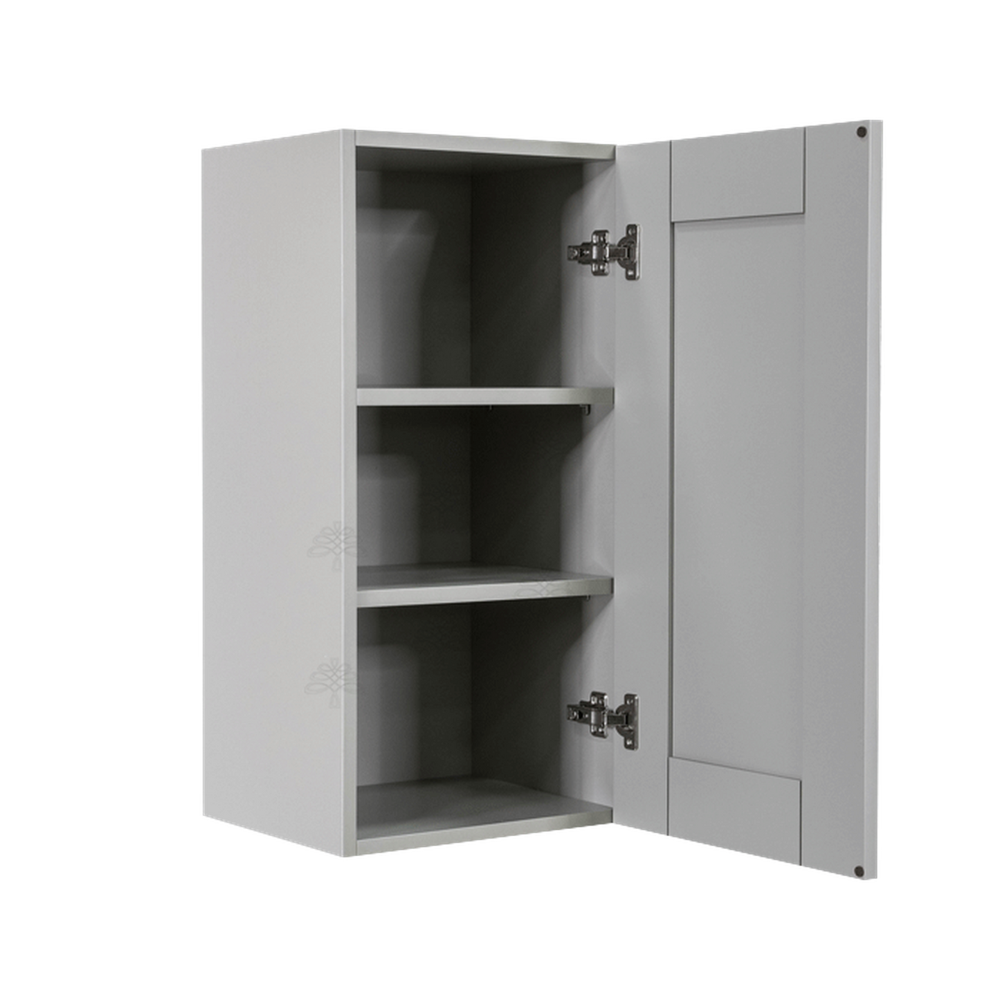 Selected Vendors AG-W0930 Anchester 9" x 30" Wall-Mounted Frameless Gray Wood Cabinet