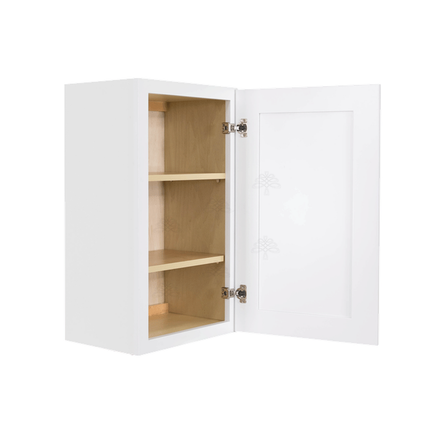 Selected Vendors LW-W2130 Lancaster 21" x 30" Wall-Mounted White Wood Wall Cabinet