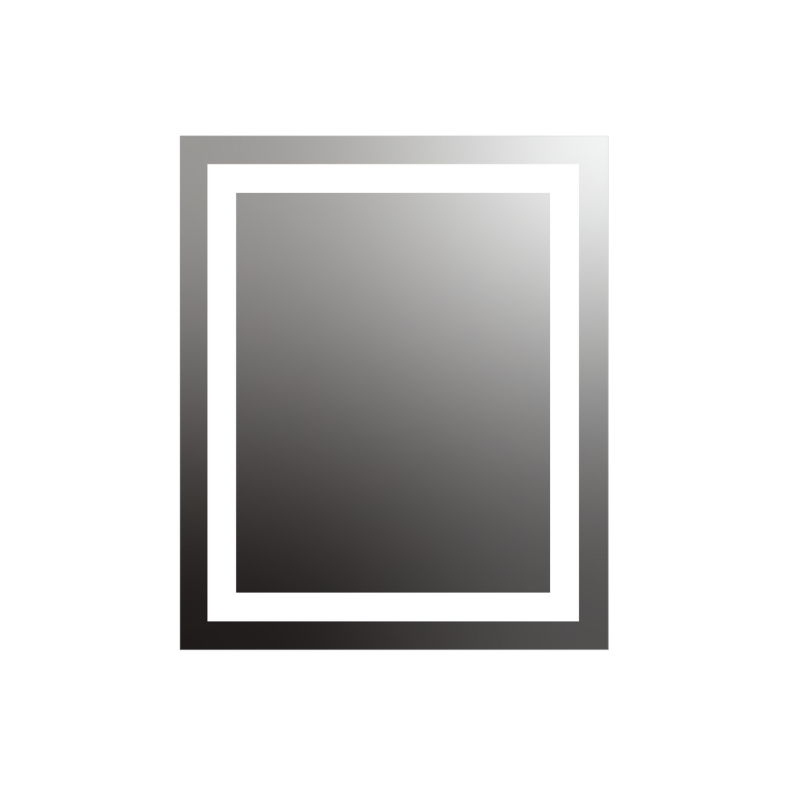 Seura Allegro 30" W x 36" H Touch Control Dimming and Defogger LED Lighted Mirror With Slim Housing