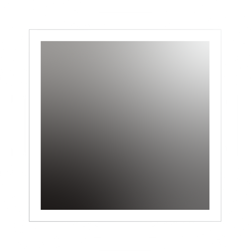 Seura Forte 42" W x 42" H None Dimming Rounded Rectangular LED Lighted Mirror
