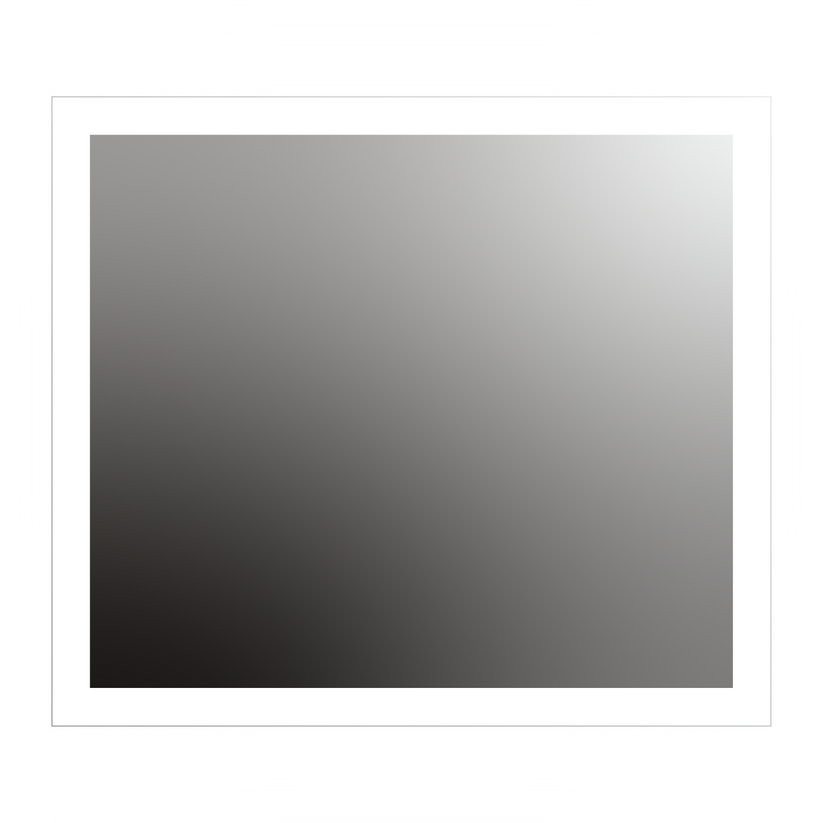 Seura Forte 48" W x 42" H Wall Switch Dimming Rounded Rectangular LED Lighted Mirror