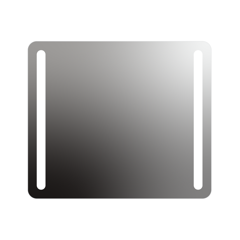 Seura Lumin 42" W x 36" H Wall Switch Dimming Rounded Rectangle LED Lighted Mirror