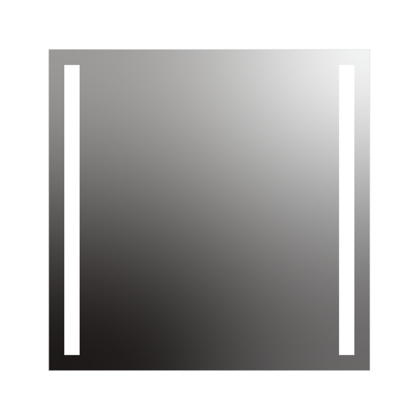 Seura Lumin 42" W x 42" H Wall Switch Dimming LED Lighted Mirror