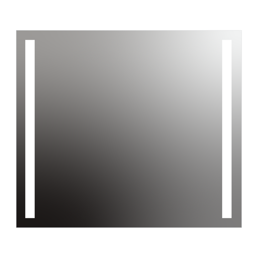Seura Lumin 48" W x 42" H Wall Switch Dimming LED Lighted Mirror