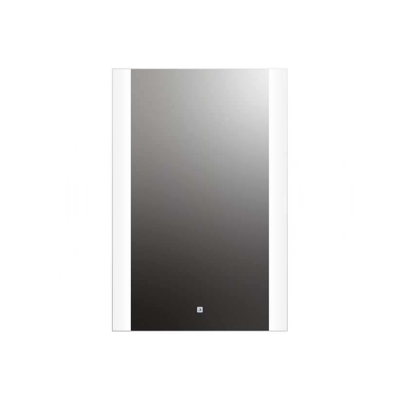 Seura Veda 24" W x 36" H Touch Control Dimming LED Lighted Rounded Rectangle Mirror