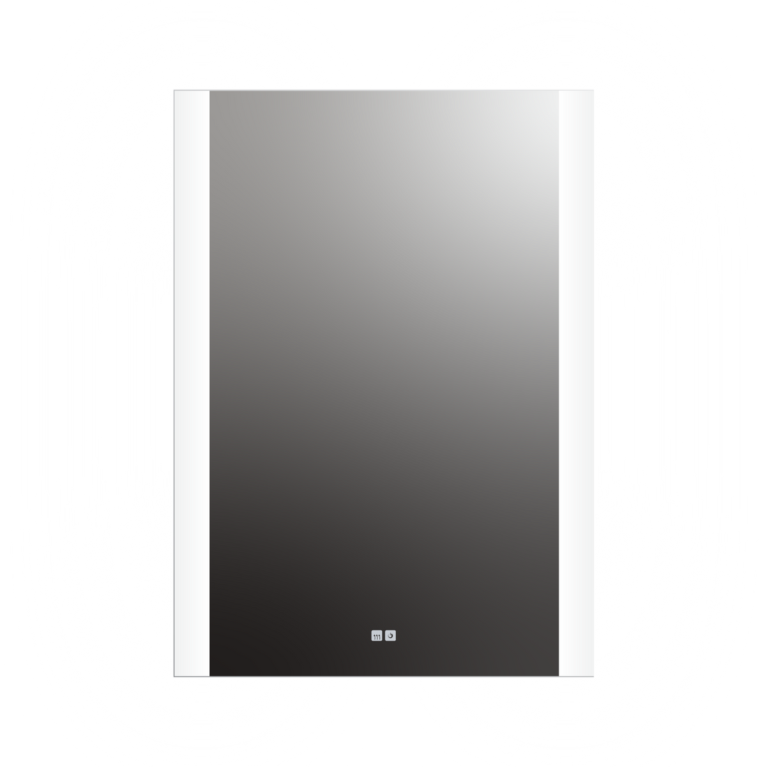 Seura Veda 30" W x 42" H Touch Control Dimming and Defogger LED Lighted Rounded Rectangle Mirror