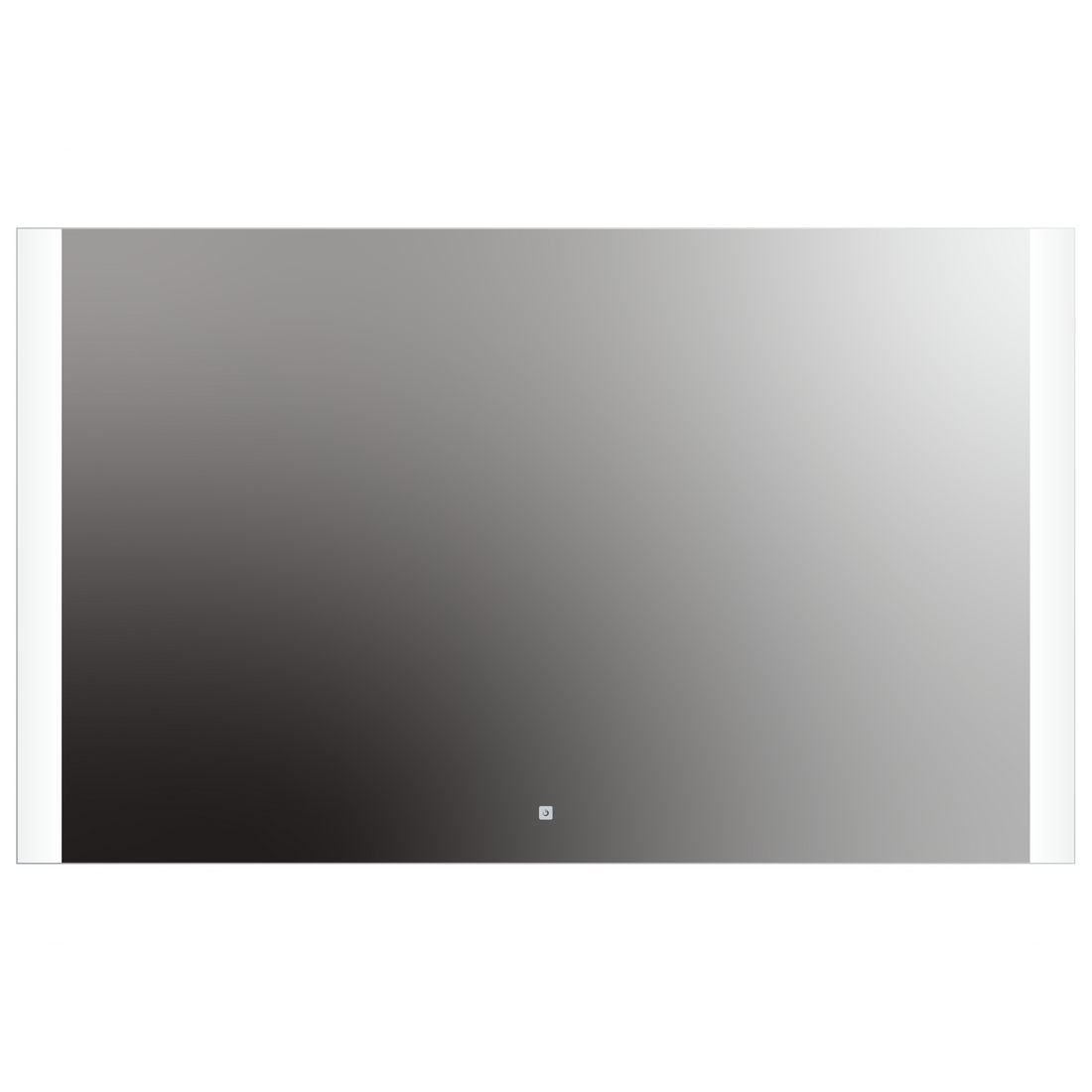 Seura Veda 60" W x 36" H N Touch Control Dimming LED Lighted Rounded Rectangle Mirror