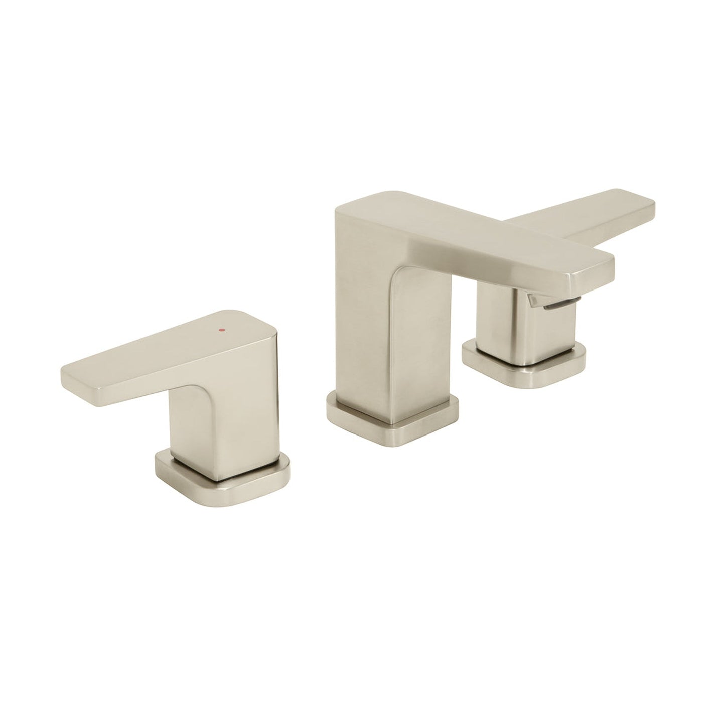 Speakman Kubos 1.2 GPM Low Lead Brass Brushed Nickel Lever Handle Widespread Faucet