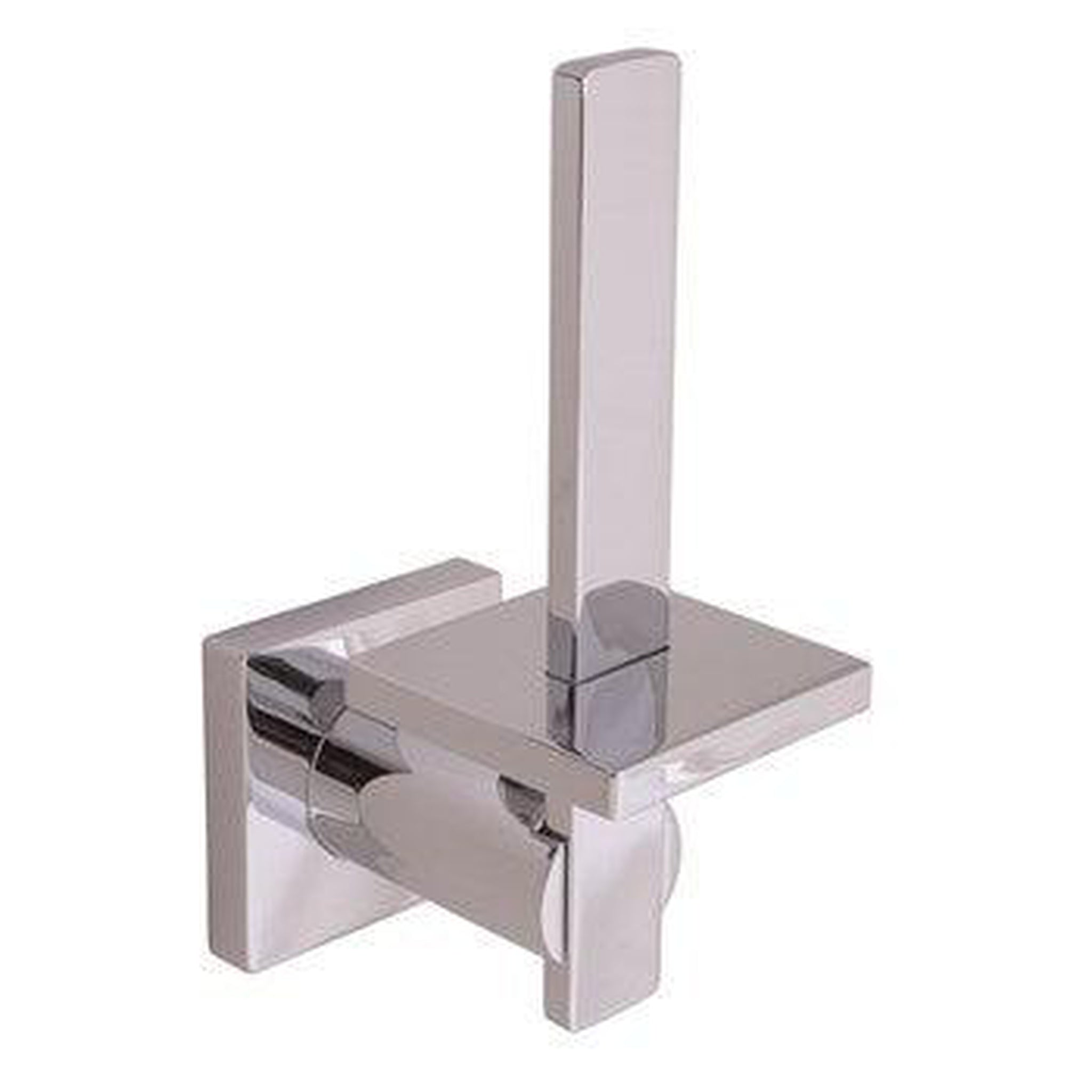 Wall-Mount Vertical Toilet Paper Holder in Polished Chrome