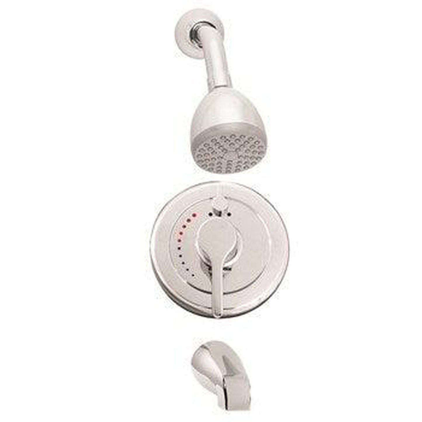 Speakman Sentinel Mark II SLV-3430 2.0 GPM Polished Chrome Diverter Trim, Showerhead and Tub Spout Combination