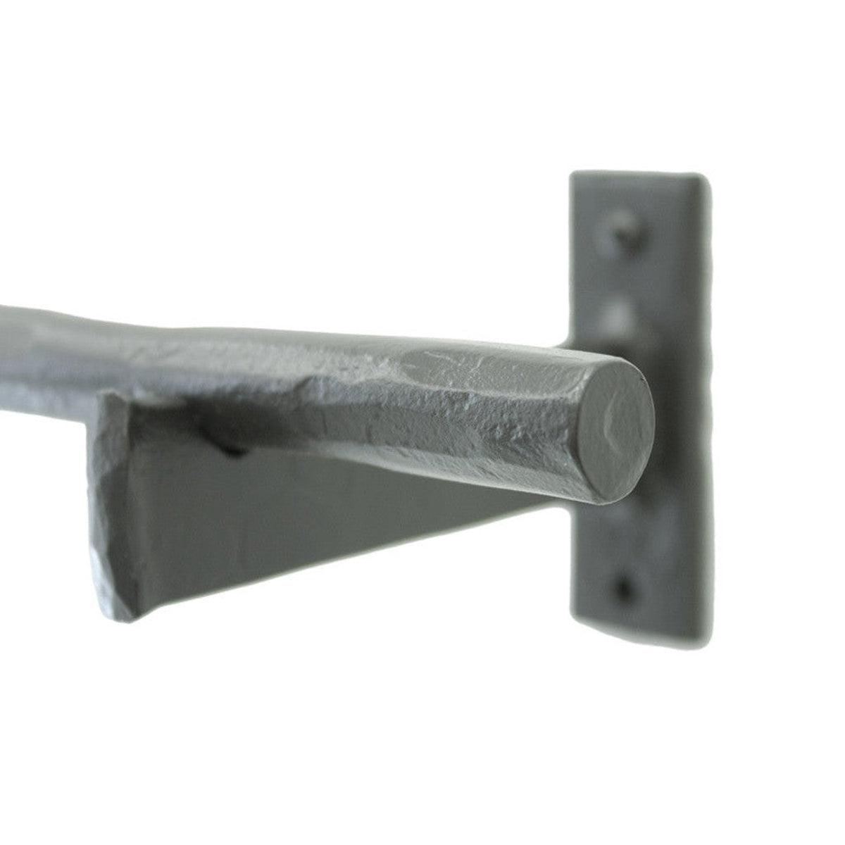 Stone County Ironworks Ranch 16" Hand Rubbed Bronze Iron Towel Bar With Gold Iron Accent