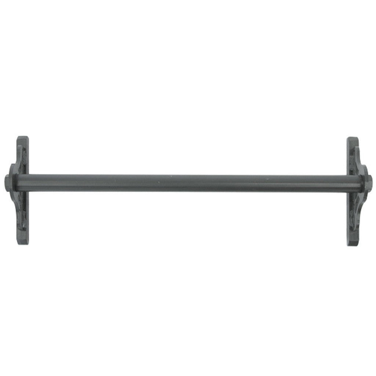 Stone County Ironworks Trestle 16" Hand Rubbed Pewter Iron Towel Bar