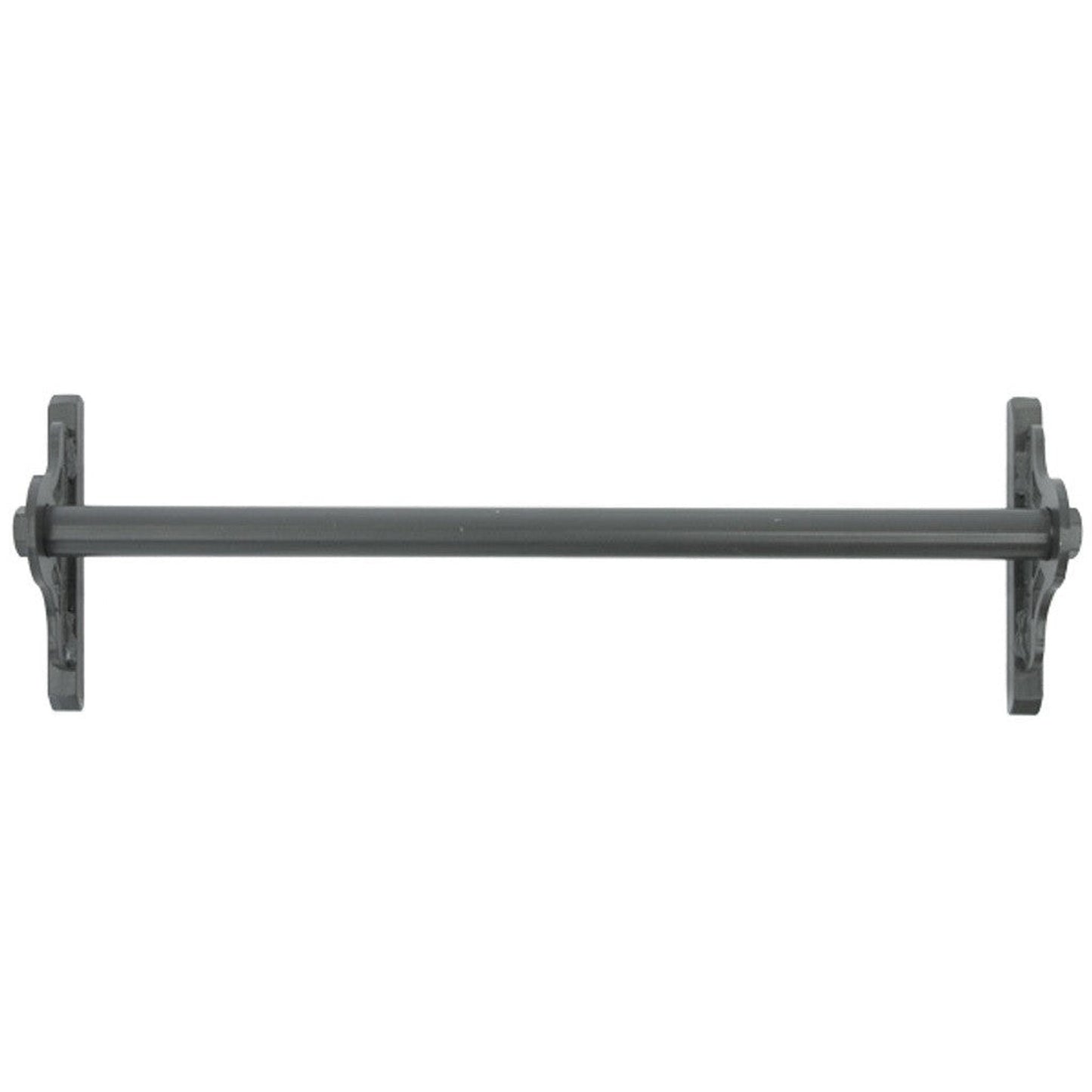 Stone County Ironworks Trestle 16" Satin Black Iron Towel Bar