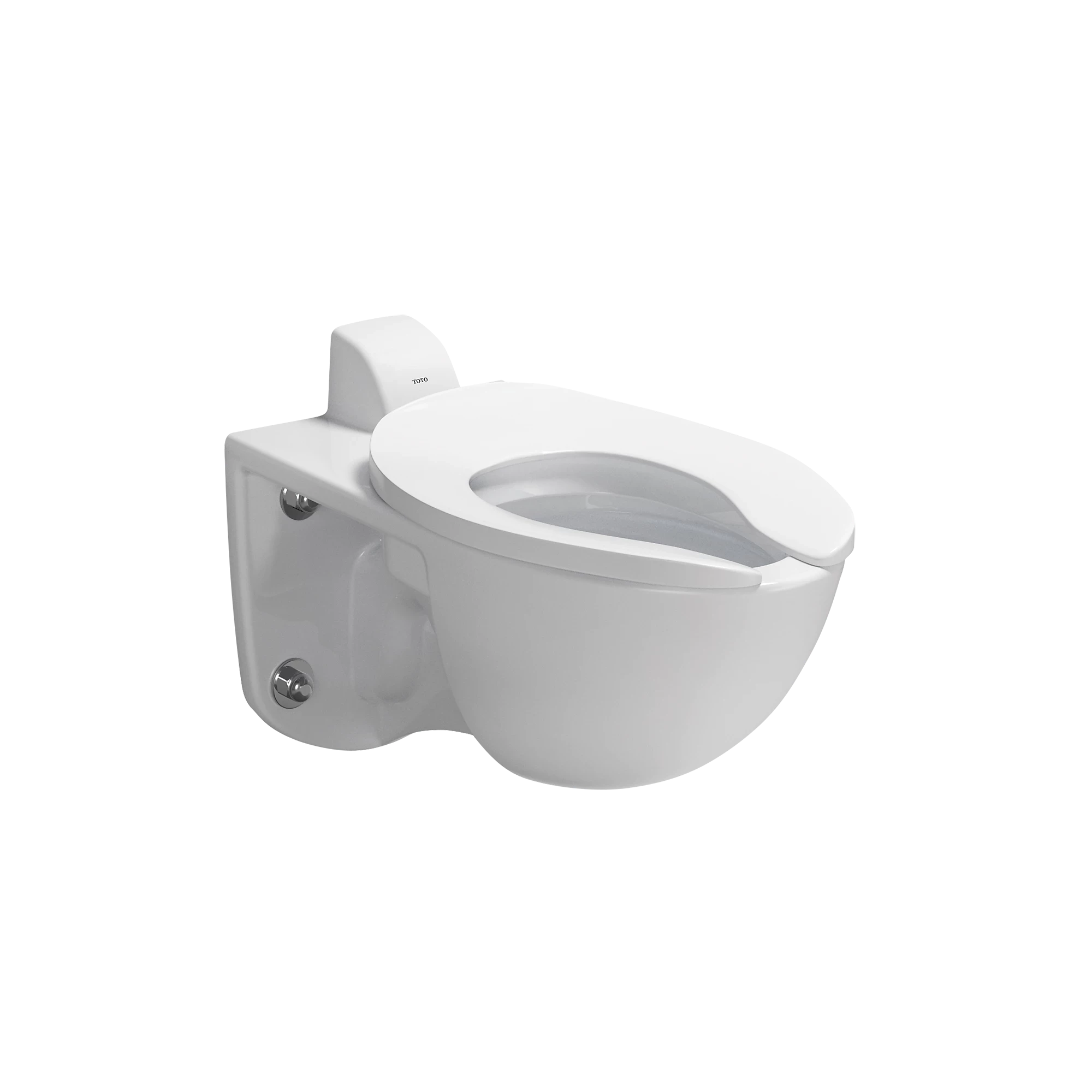 TOTO ADA Flushometer Back Spud Wall-Hung Toilet With CEFIONTECT