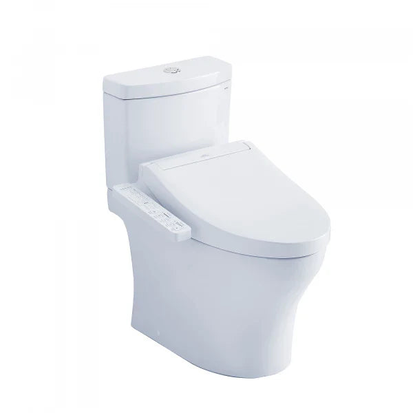 TOTO Aquia IV 1.28 and 0.9 GPF RH Two-Piece Toilet With WASHLET+ C2