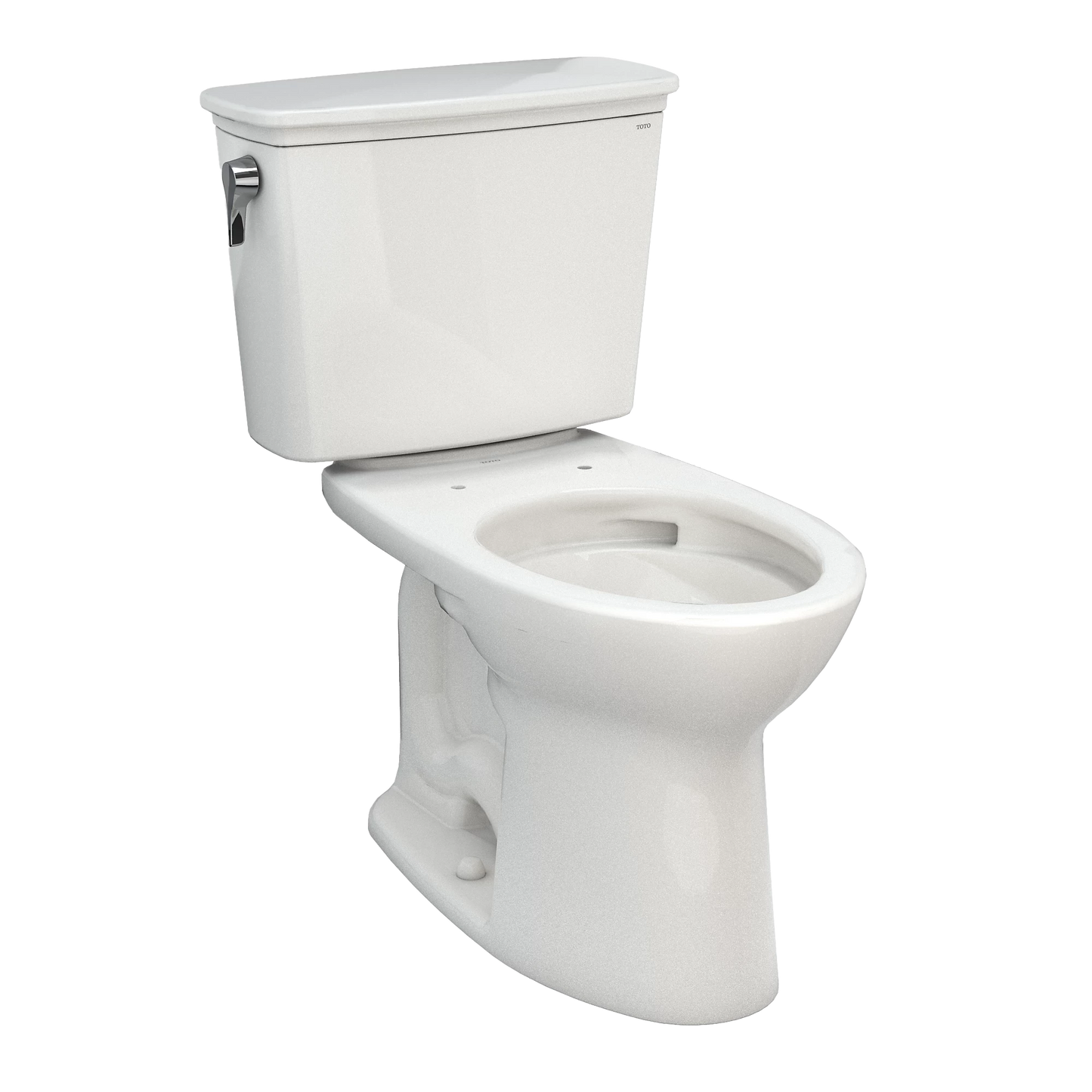 TOTO Drake Colonial White 1.28 GPF Universal Height Transitional Two-Piece Toilet