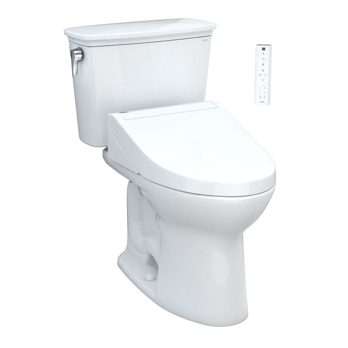 TOTO Drake Cotton 1.28 GPF Transitional Two-Piece Toilet With C5 Washlet +