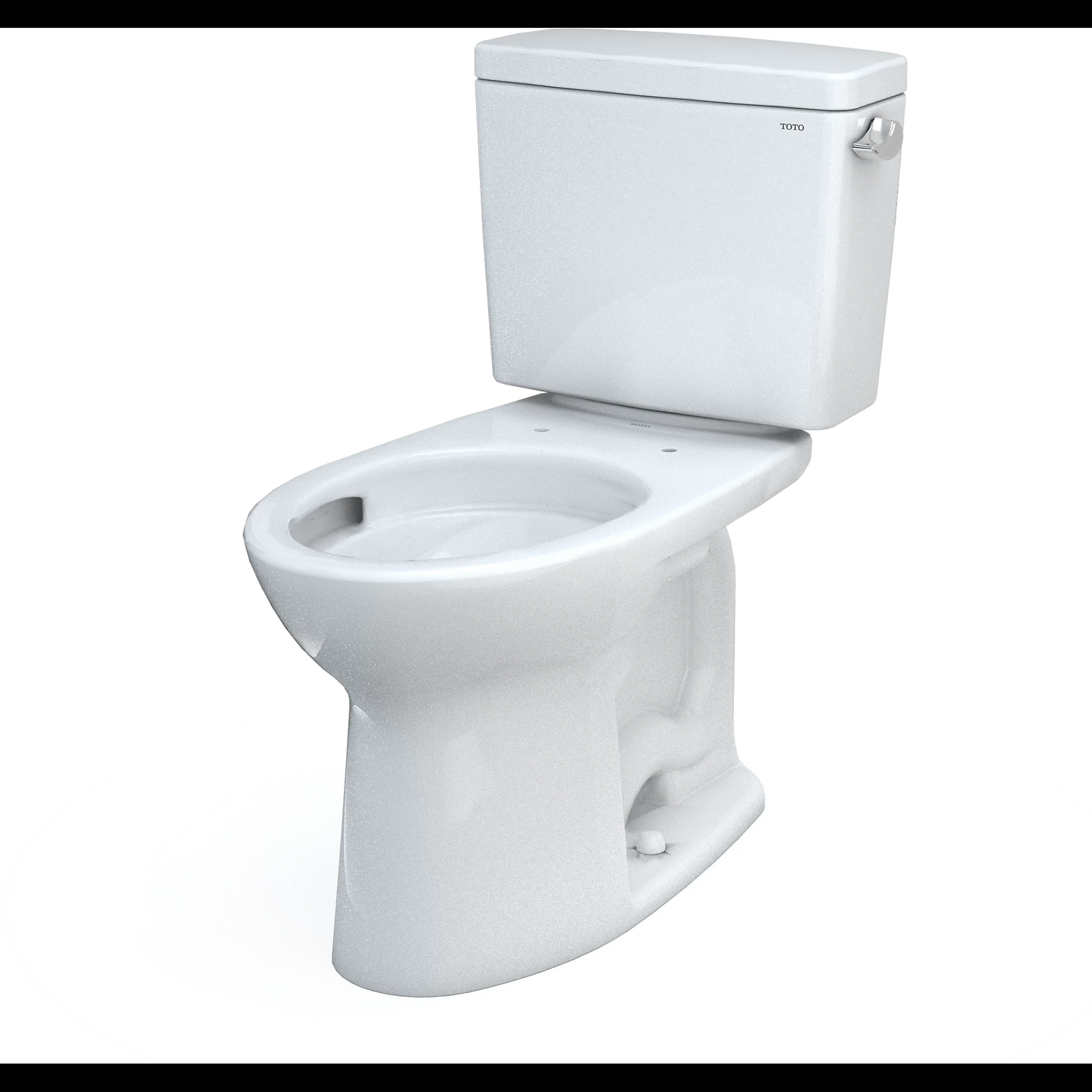 TOTO Drake Cotton Right Lever 1.28 GPF Elongated Bowl Two Piece Toilet