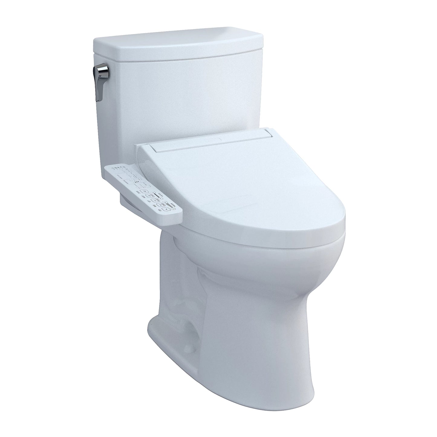 TOTO Drake II Cotton 1G Two-Piece Toilet With C2 Washlet +