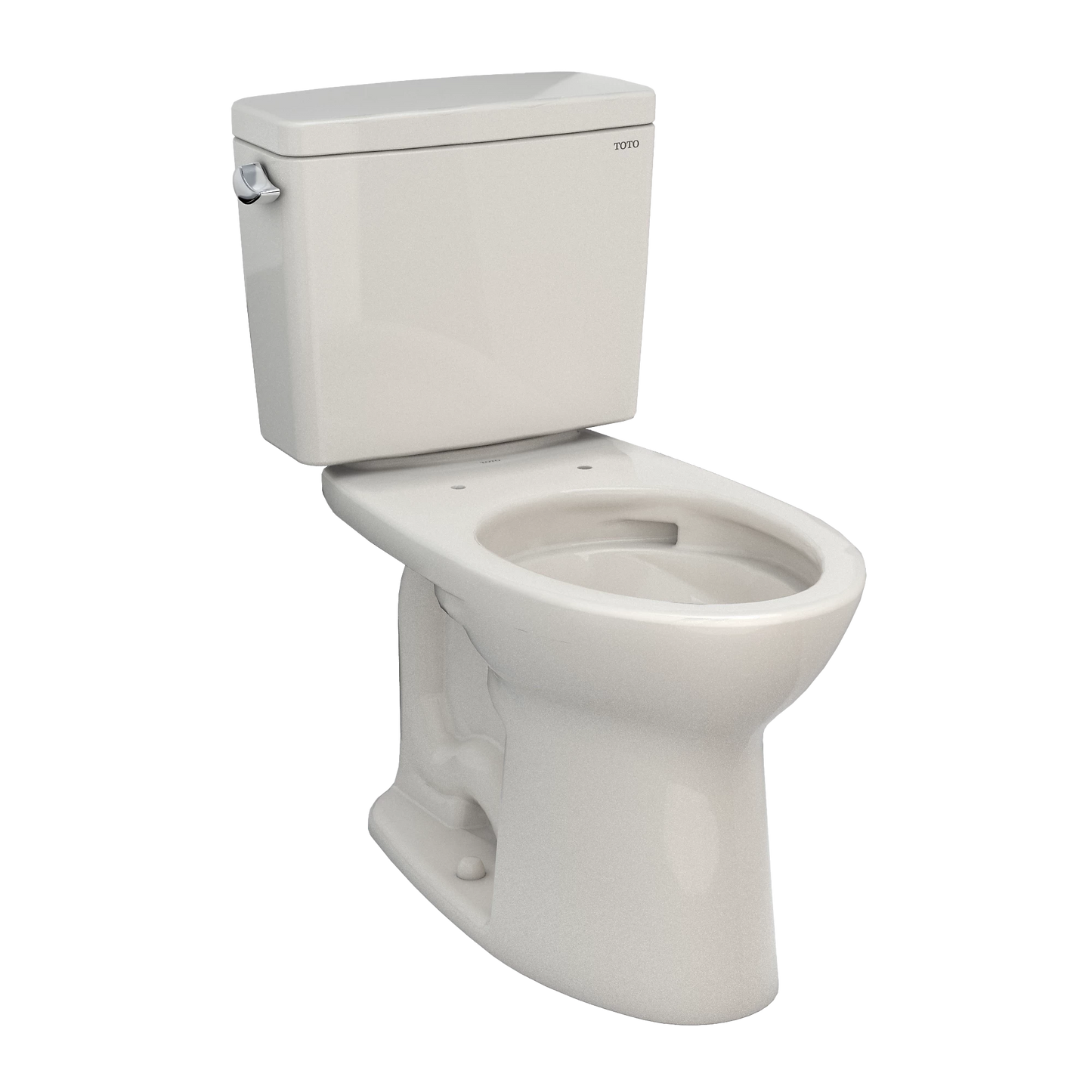 TOTO Drake Sedona Beige 1.6 GPF Universal Height Elongated Bowl Two Piece Toilet