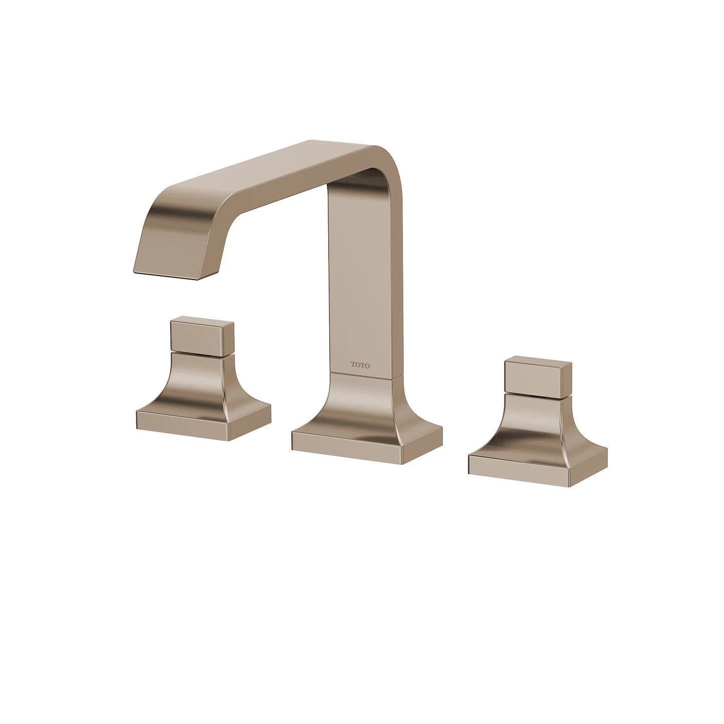 TOTO GC Polished Bronze Three-Hole Roman Tub Filler Trim