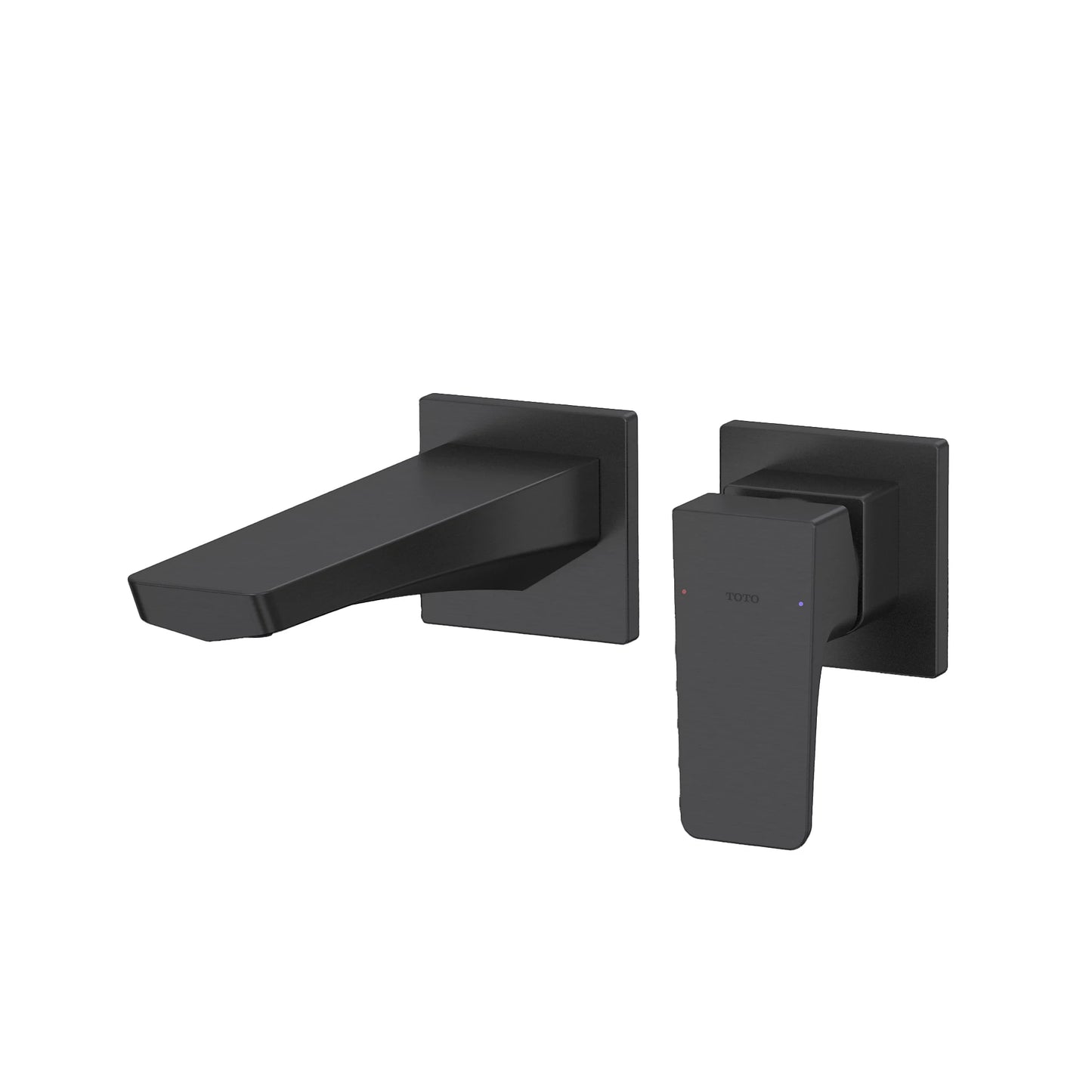 TOTO GE 1.2 GPM Matte Black Short Wall Mount Faucet