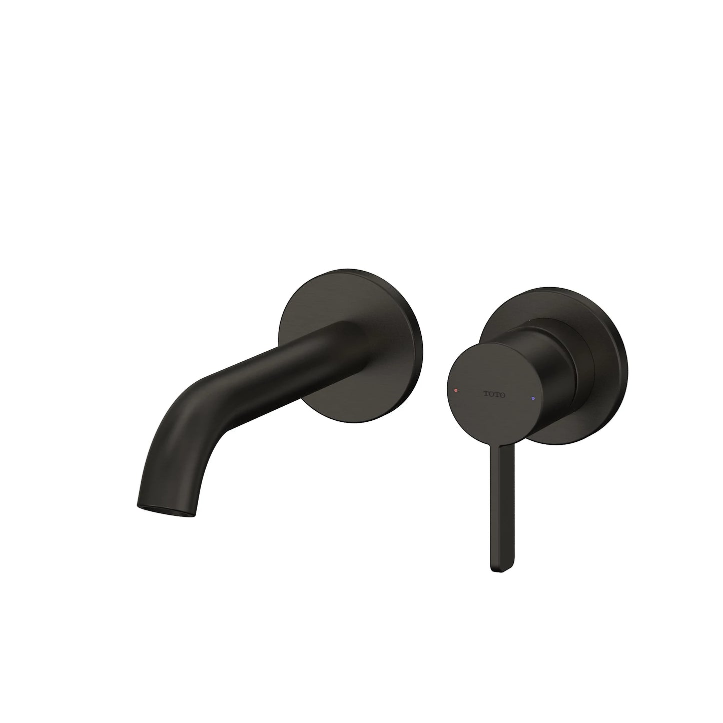 TOTO GF 1.2 GPM Matte Black Short Wall Mount Faucet