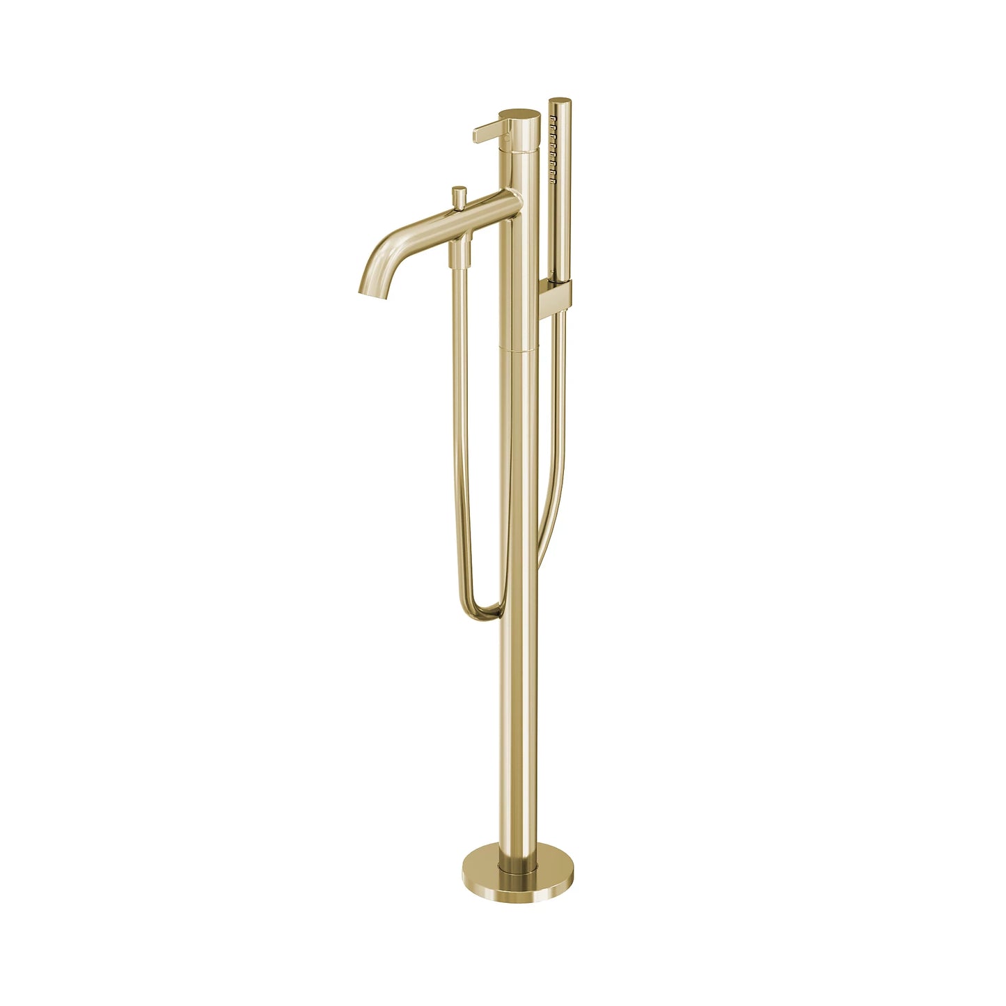 TOTO GF Polished French Gold Freestanding Tub Filler