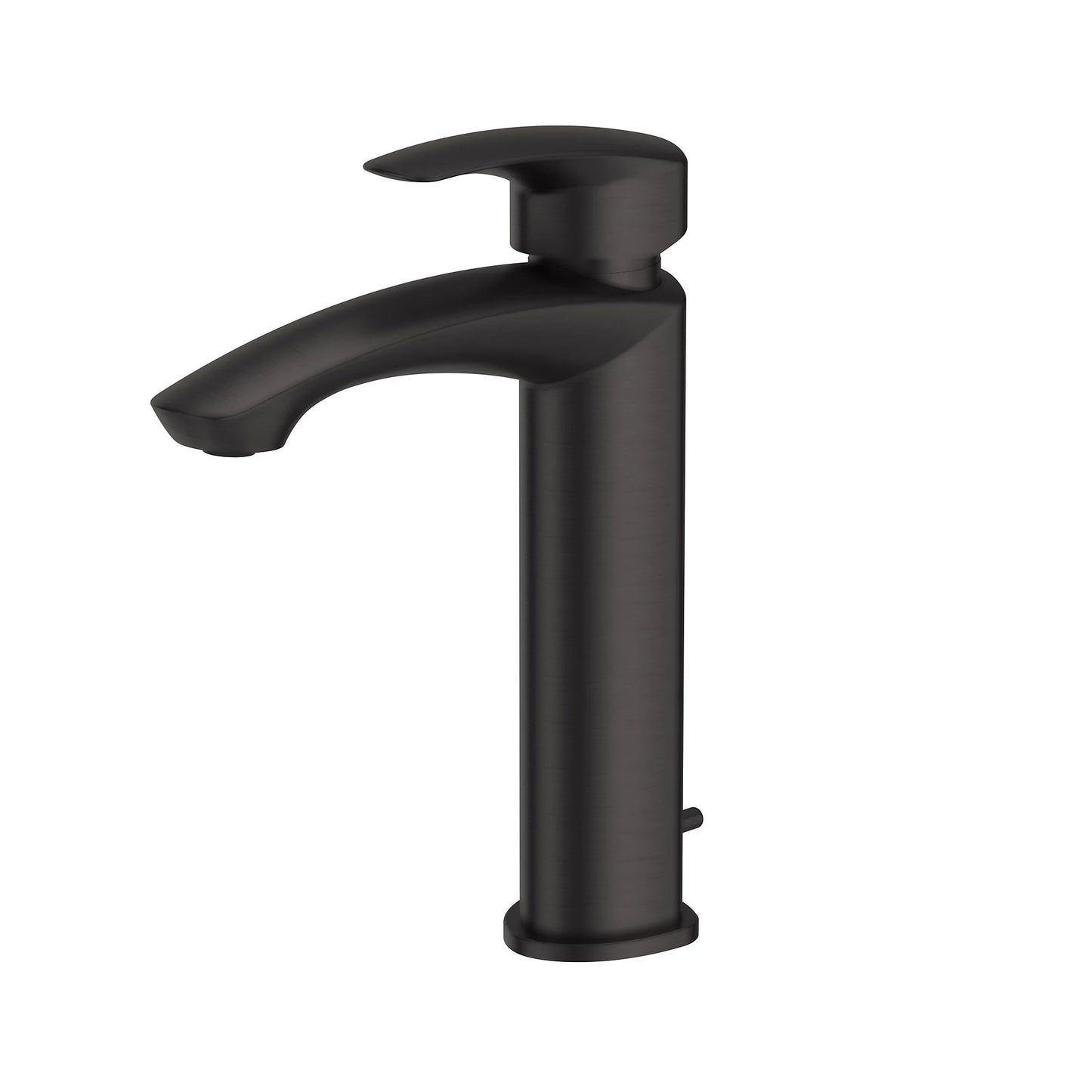 TOTO GM 1.2 GPM Matte Black Semi Vessel Single Handle Faucet
