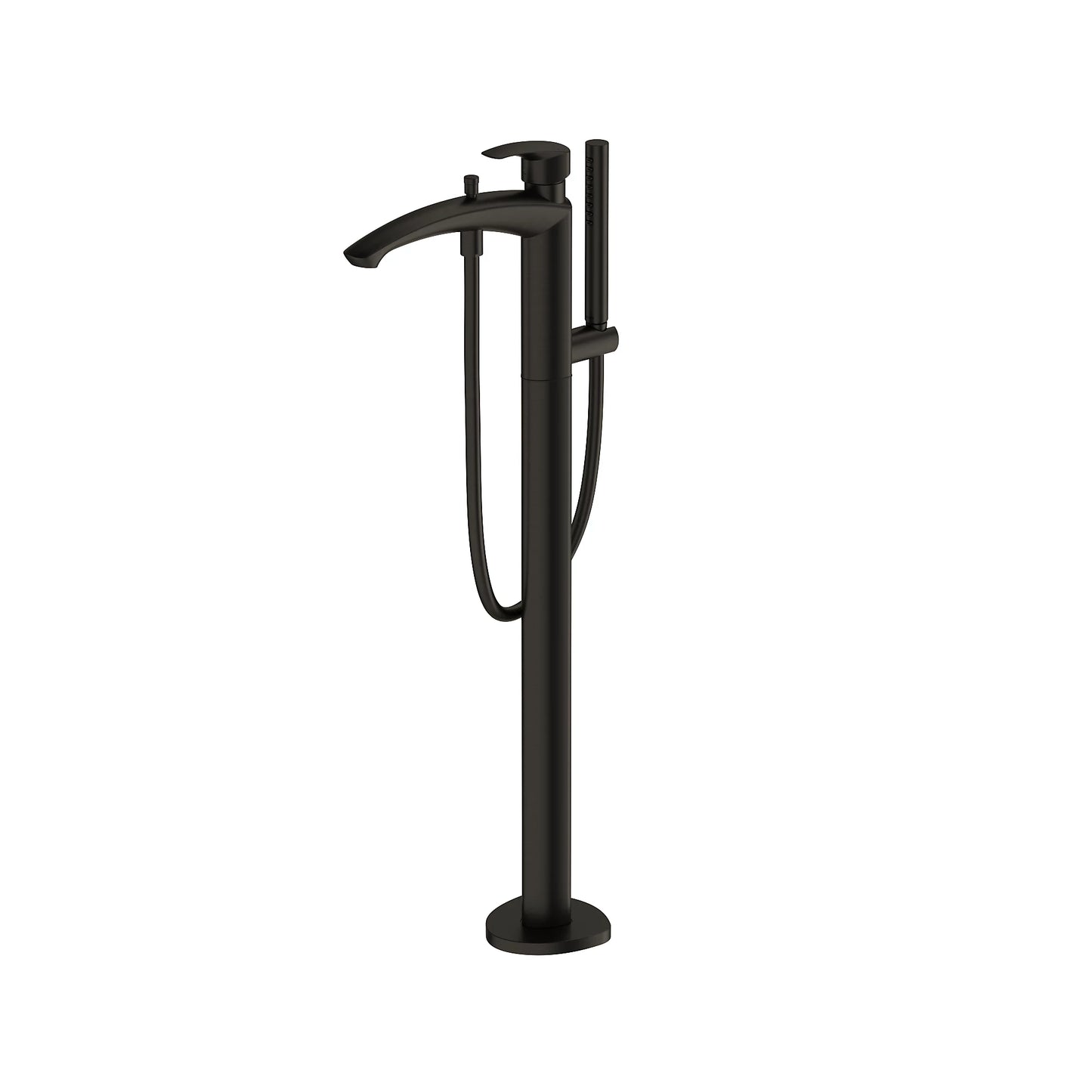TOTO GM Matte Black Freestanding Tub Filler