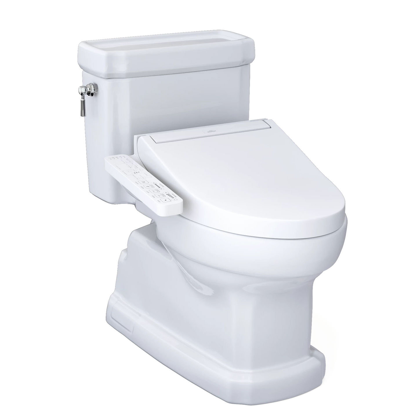 TOTO Guinevere Cotton 1.28 GPF UH One-Piece Toilet With C2 Washlet +