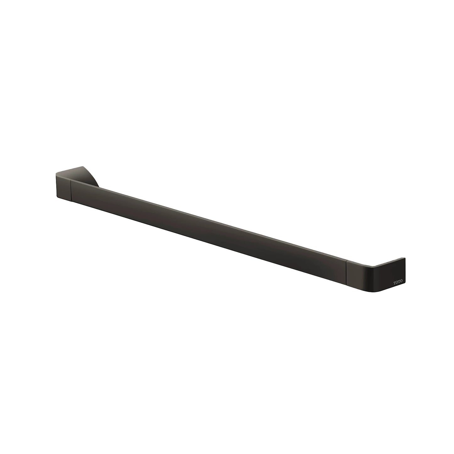 TOTO L-Series 18" Matte Black Round Towel Bar