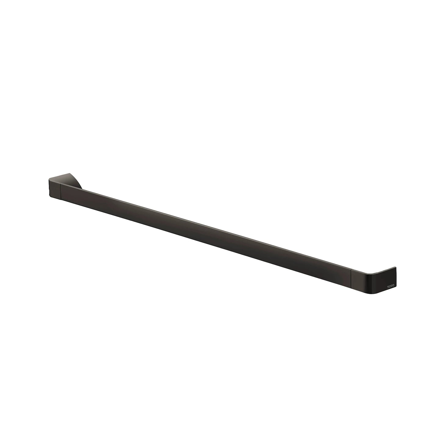 TOTO L-Series 24" Matte Black Round Towel Bar