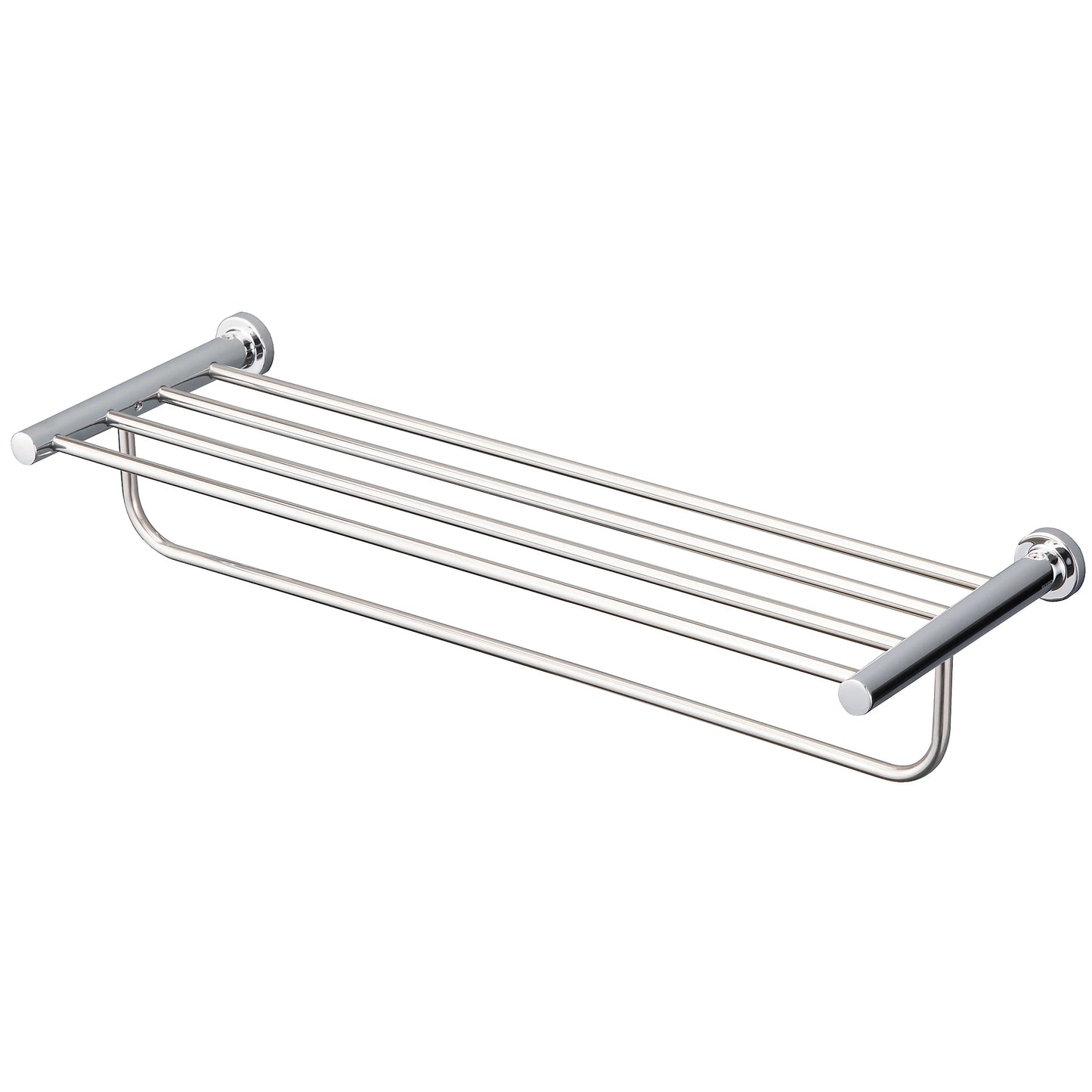 TOTO L-Series Polished Chrome Round Tower Shelf