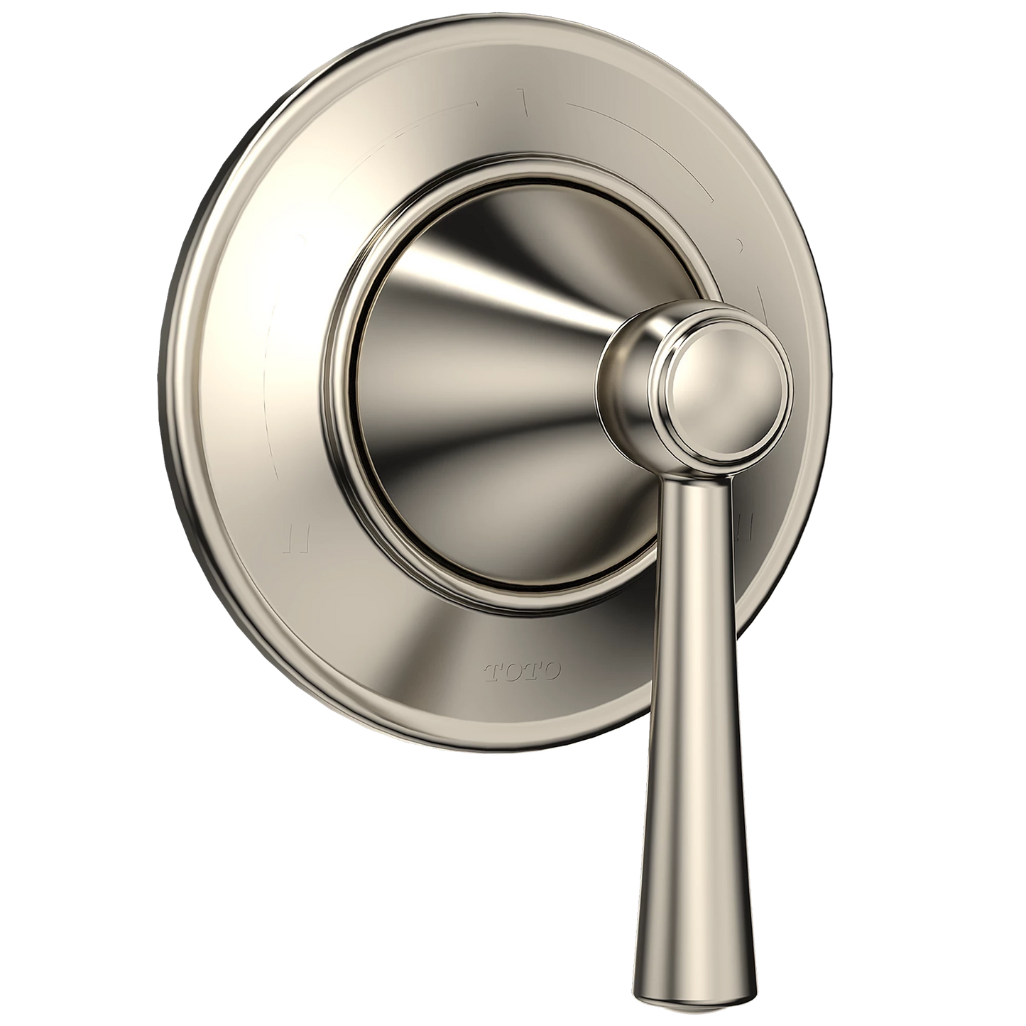 TOTO Silas Brushed Nickel Three-Way Diverter Trim With Off